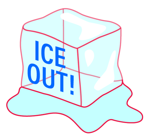 ICE OUT! illustration